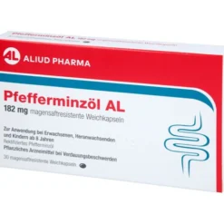 PFEFFERMINZÖL AL 182 mg magensaftres.Weichkapseln 30 St