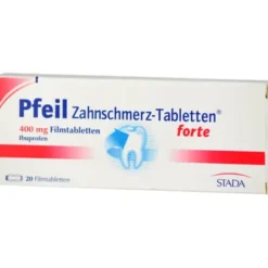 PFEIL Zahnschmerz-Tabletten forte Filmtabletten 20 St