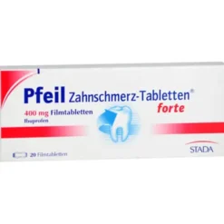 PFEIL Zahnschmerz-Tabletten forte Filmtabletten 20 St