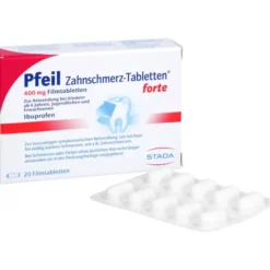 PFEIL Zahnschmerz-Tabletten forte Filmtabletten 20 St