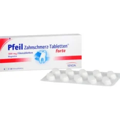 PFEIL Zahnschmerz-Tabletten forte Filmtabletten 10 St