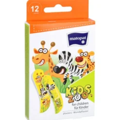 PFLASTERSET KIDS ZOO Kinderpflaster 19x76 mm 12 St