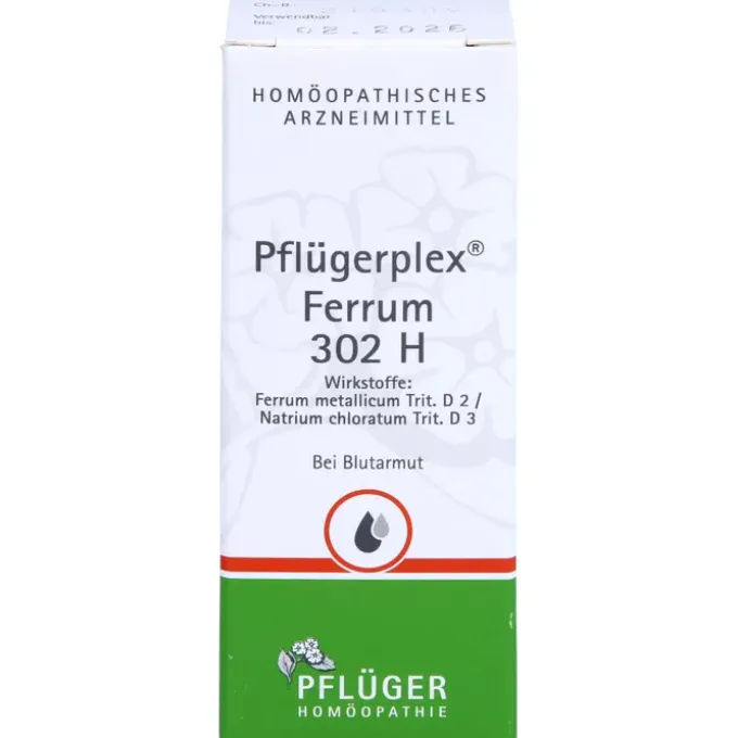 PFLÜGERPLEX Ferrum 302 H Tabletten 100 St