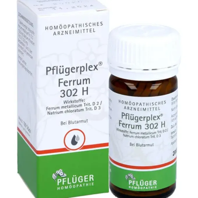 PFLÜGERPLEX Ferrum 302 H Tabletten 100 St