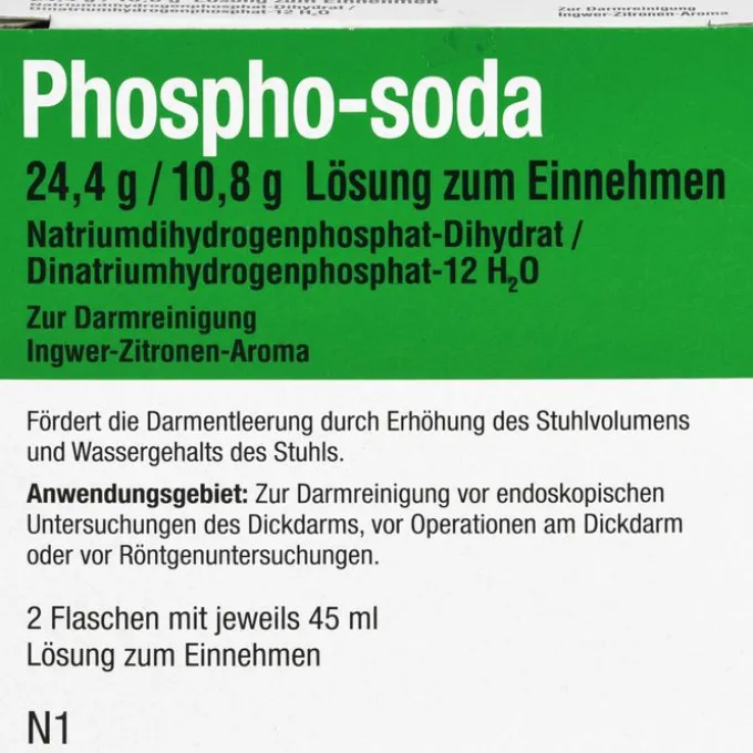 PHOSPHO-soda 24,4 g/10,8 g Lösung zum Einnehmen 2X45 ml
