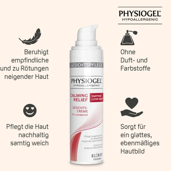 PHYSIOGEL Calming Relief Gesichtscreme 40 ml