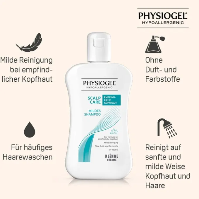 PHYSIOGEL Scalp Care mildes Shampoo 250 ml