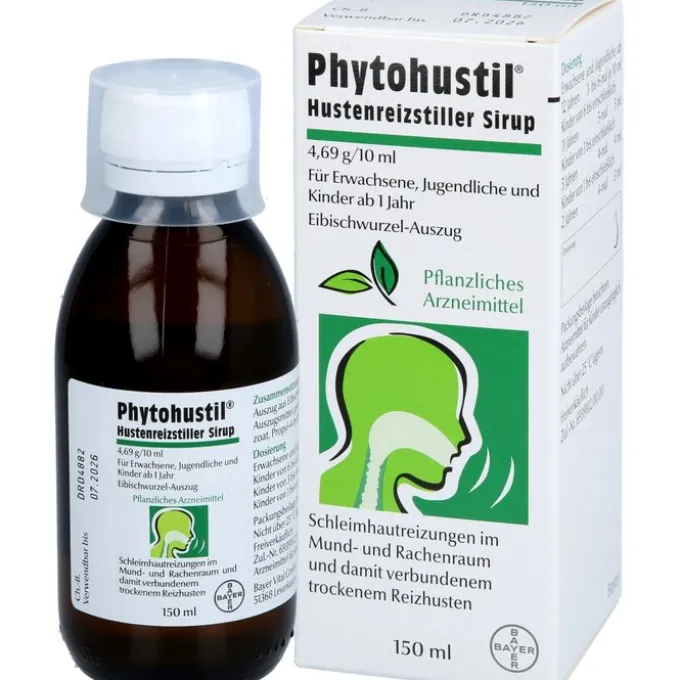 PHYTOHUSTIL Hustenreizstiller Sirup 150 ml