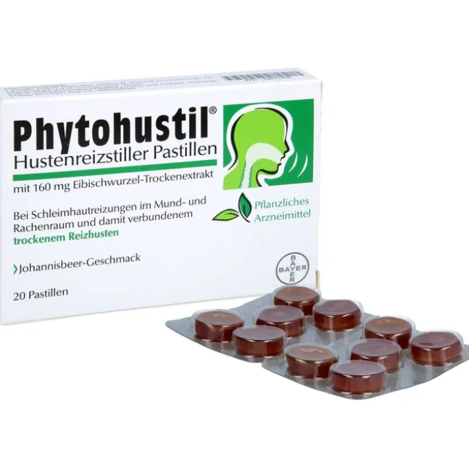 PHYTOHUSTIL Hustenreizstiller Pastillen 20 St