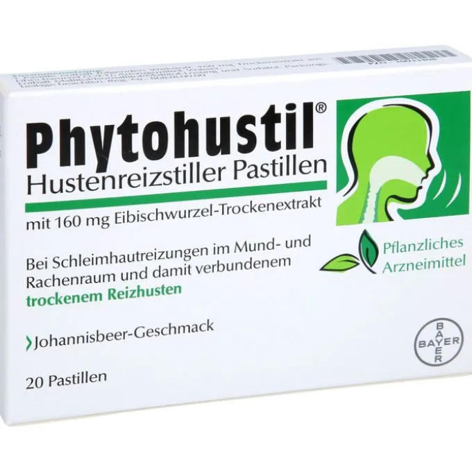 PHYTOHUSTIL Hustenreizstiller Pastillen 20 St