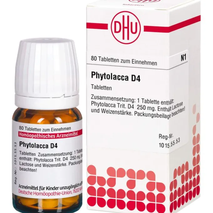 PHYTOLACCA D 4 Tabletten 80 St