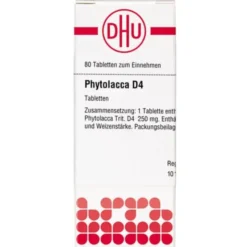 PHYTOLACCA D 4 Tabletten 80 St