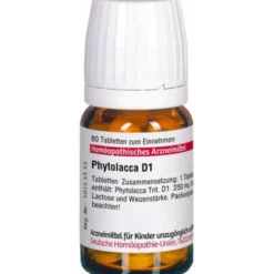 PHYTOLACCA D 1 Tabletten 80 St