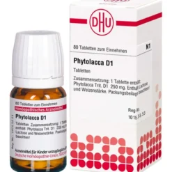PHYTOLACCA D 1 Tabletten 80 St