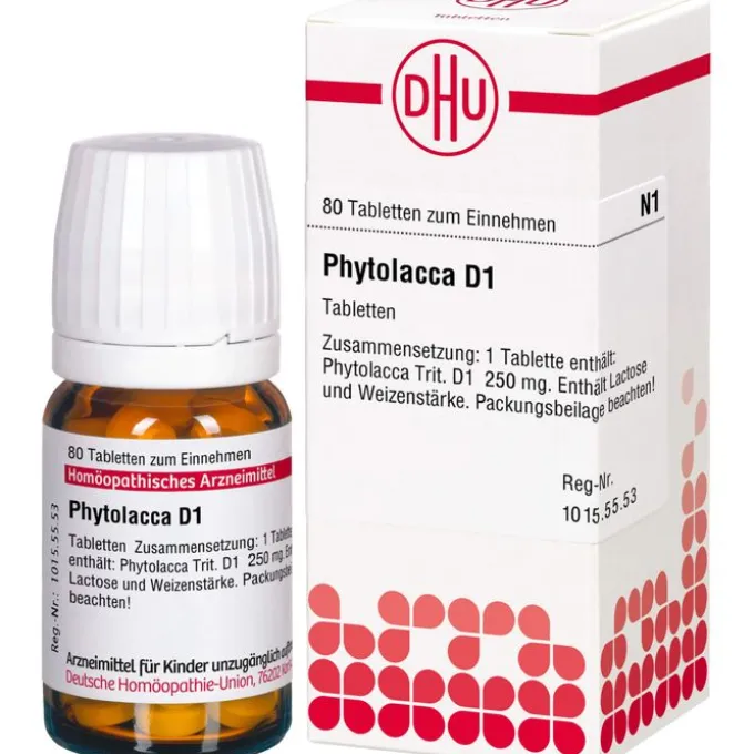 PHYTOLACCA D 1 Tabletten 80 St