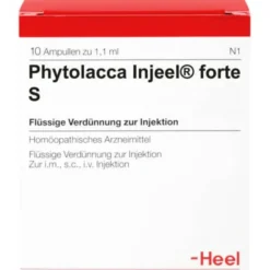 PHYTOLACCA INJEEL forte S Ampullen 10 St
