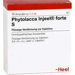 PHYTOLACCA INJEEL forte S Ampullen 10 St