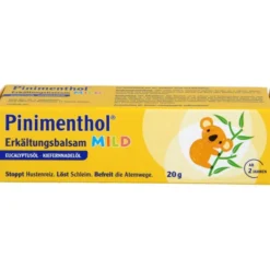 PINIMENTHOL Erkältungsbalsam mild 20 g