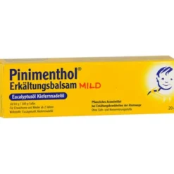 PINIMENTHOL Erkältungsbalsam mild 20 g