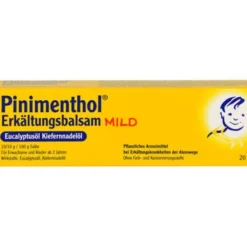 PINIMENTHOL Erkältungsbalsam mild 20 g