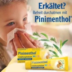 PINIMENTHOL Erkältungsbalsam mild 20 g