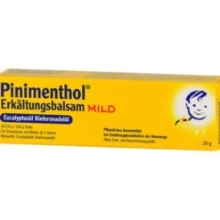 PINIMENTHOL Erkältungsbalsam mild 20 g