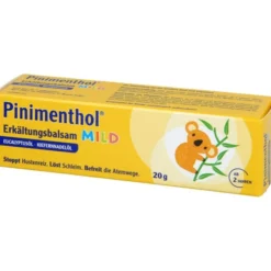 PINIMENTHOL Erkältungsbalsam mild 20 g