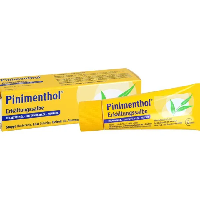 PINIMENTHOL Erkältungssalbe Eucal./Kiefern./Menth. 20 g