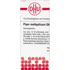 PIPER METHYSTICUM D 6 Globuli 10 g