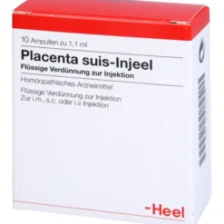 PLACENTA SUIS Injeel Ampullen 10 St