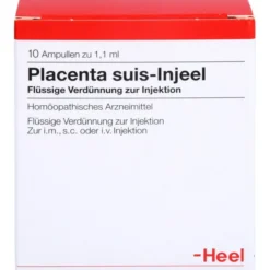 PLACENTA SUIS Injeel Ampullen 10 St