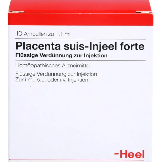 PLACENTA SUIS Injeel forte Ampullen 10 St