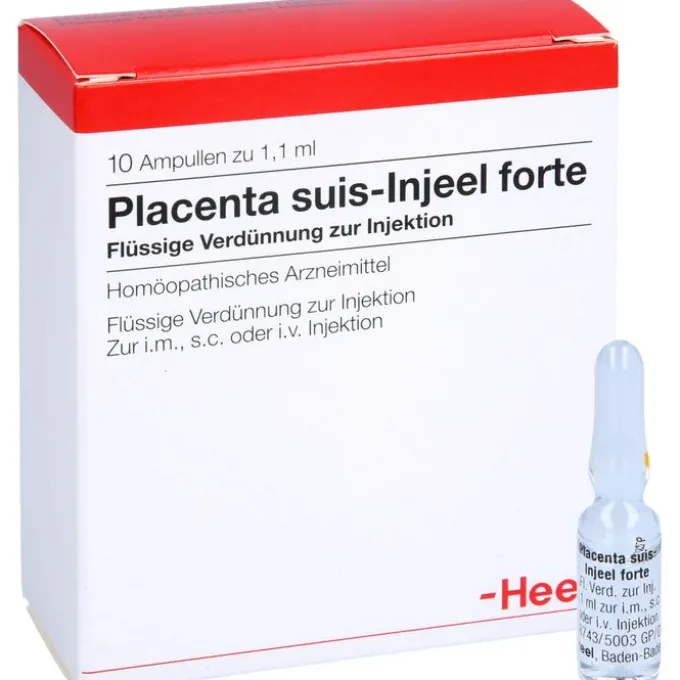 PLACENTA SUIS Injeel forte Ampullen 10 St