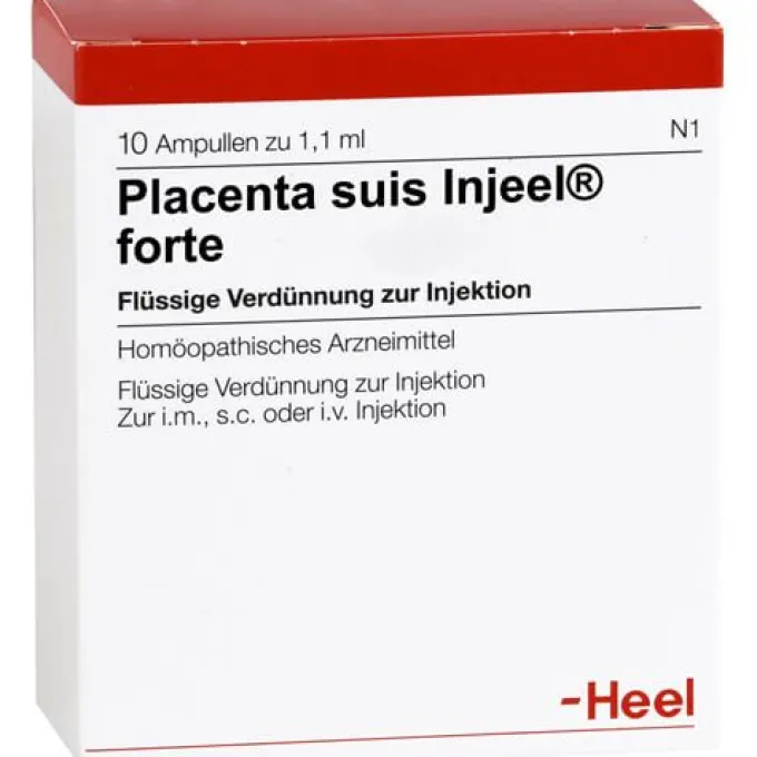 PLACENTA SUIS Injeel forte Ampullen 10 St