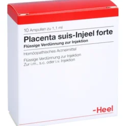 PLACENTA SUIS Injeel forte Ampullen 10 St