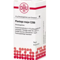 PLANTAGO MAJOR C 200 Globuli 10 g