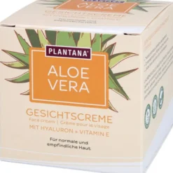 PLANTANA Aloe Vera Gesichtscreme Hyaluron & Vit.-E 50 ml