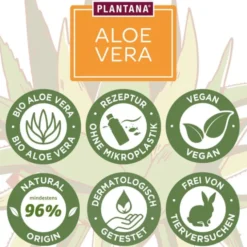 PLANTANA Aloe Vera Pflege Duschbad m.Bio-AloeVera 500 ml