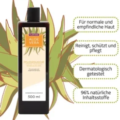 PLANTANA Aloe Vera Pflege Duschbad m.Bio-AloeVera 500 ml