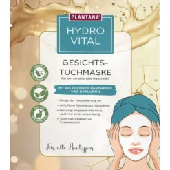 PLANTANA Hydrovital Ges.Tuchm.Panthenol&Hyaluron 1 St