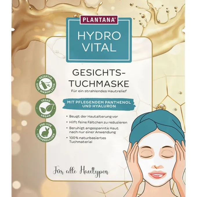 PLANTANA Hydrovital Ges.Tuchm.Panthenol&Hyaluron 1 St