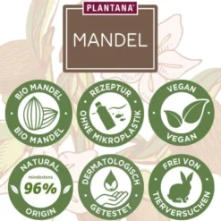 PLANTANA Mandel Körpermilch 250 ml