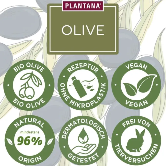 PLANTANA Olive Körpercreme m.Vitamin-E 500 ml