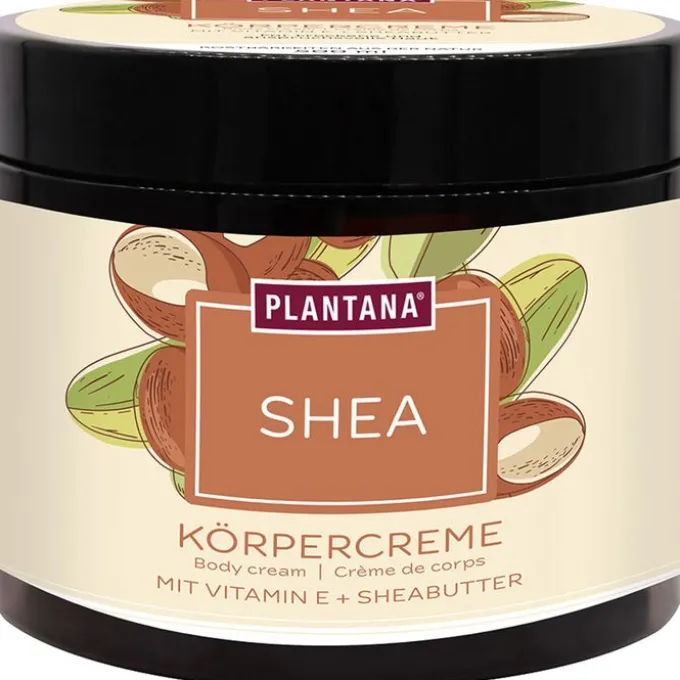 PLANTANA Shea Körpercreme Sheabutter m.Vitamin-E 500 ml