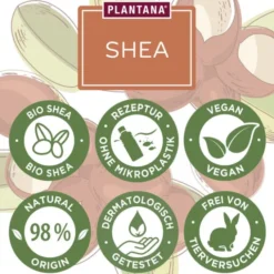 PLANTANA Shea Pflege Duschbad m.Bio-Shea 500 ml