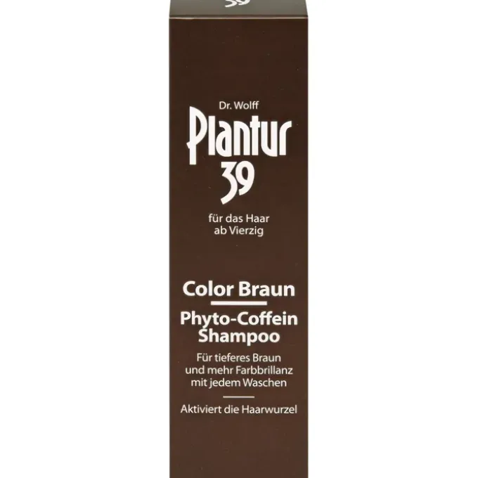 PLANTUR 39 Color Braun Phyto-Coffein-Shampoo 250 ml