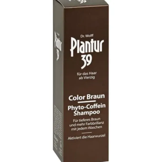 PLANTUR 39 Color Braun Phyto-Coffein-Shampoo 250 ml