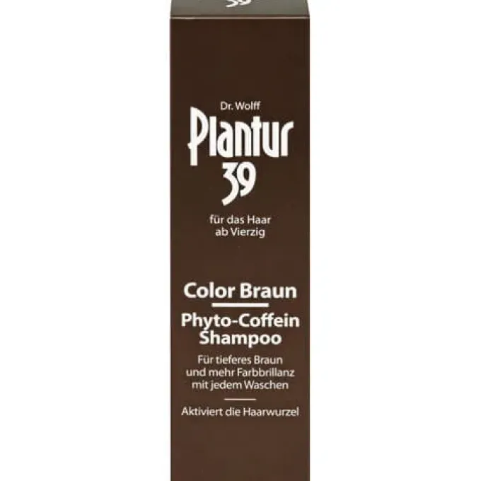 PLANTUR 39 Color Braun Phyto-Coffein-Shampoo 250 ml