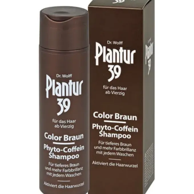PLANTUR 39 Color Braun Phyto-Coffein-Shampoo 250 ml