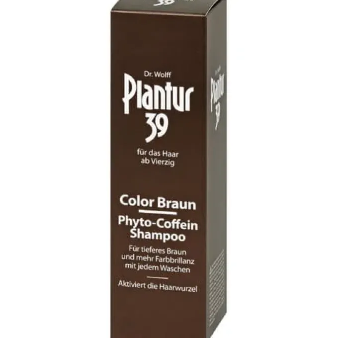 PLANTUR 39 Color Braun Phyto-Coffein-Shampoo 250 ml